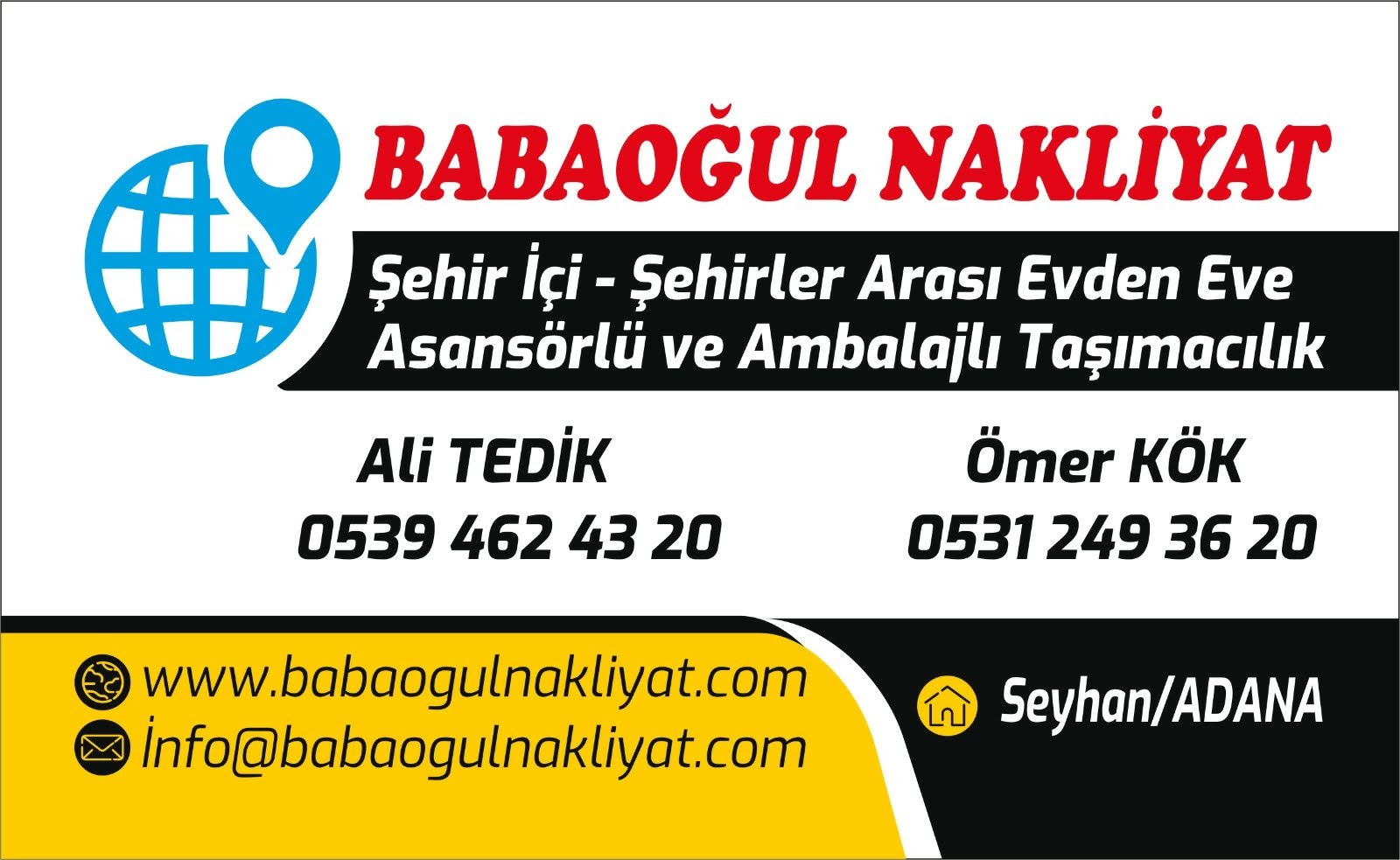 Baboğul Evden Eve Nakliyat
