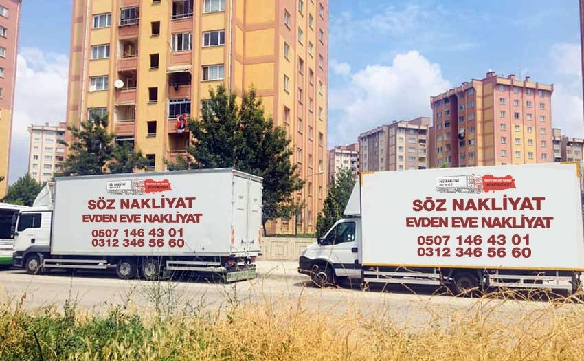 Çankaya Esat evden eve nakliyat - Söz Nakliyat